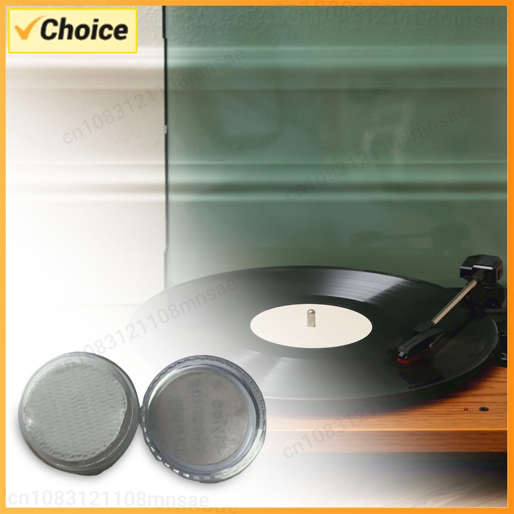 Vinyl Record Cleaner - Stylus Temizleme Yapıştırıcısı, Yeniden Kullanılabilir, Tozsuz