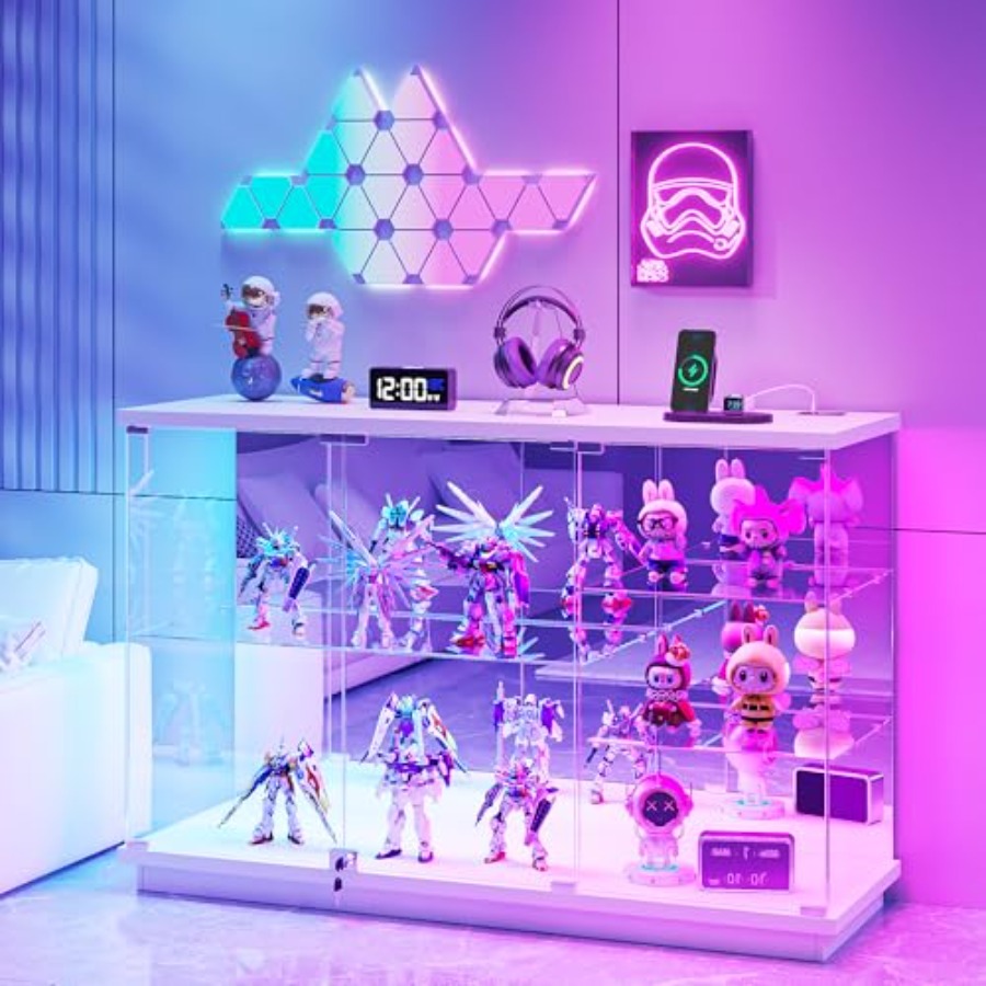 Collectible Collection - Koleksiyon Eşyaları için Kilitli RGB Cam
