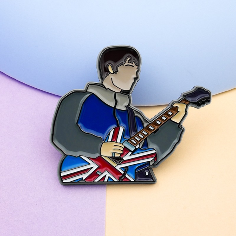 Vintage İngiliz Rock Gitar Ema - Collectible Vintage Brooches incelemesi ve fiyatı
