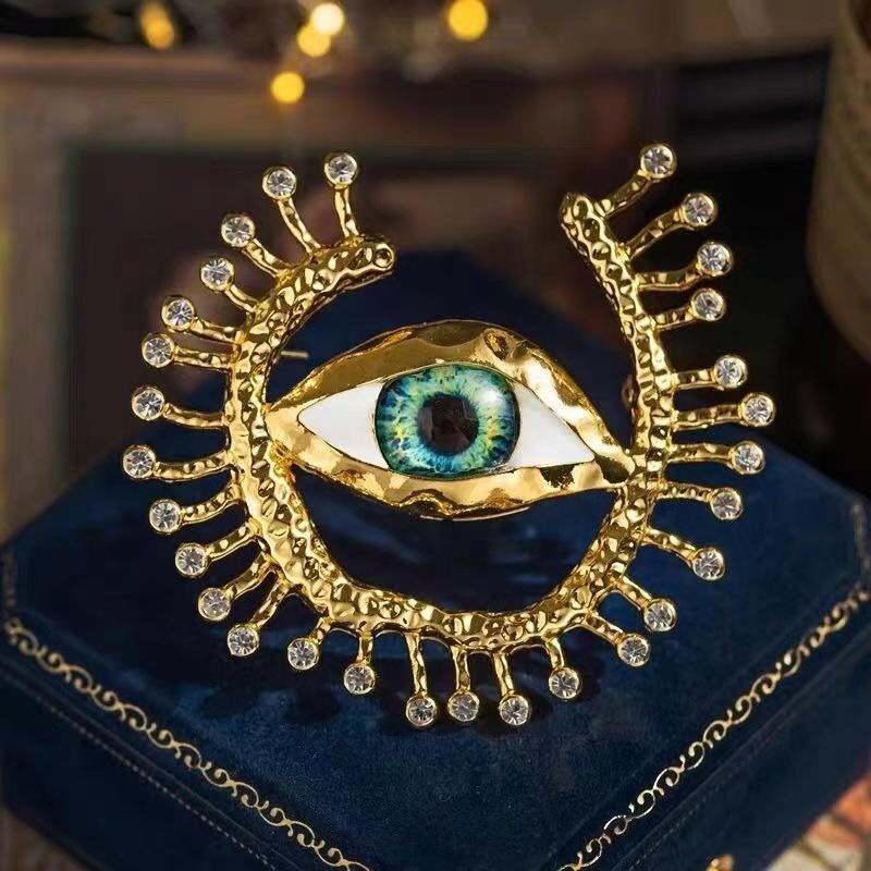 Kötü Göz Rozetleri, Cadılar Ba - Collectible Vintage Brooches incelemesi ve fiyatı