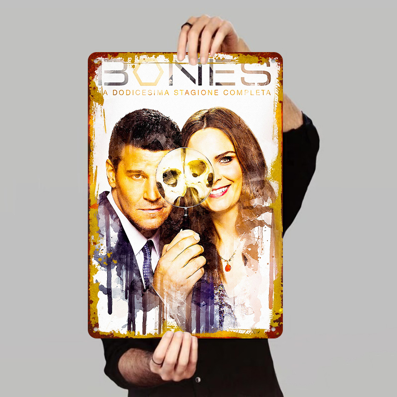 Bones Sezon 12 Posteri Metal T - Vintage Collectible Show incelemesi ve fiyatı